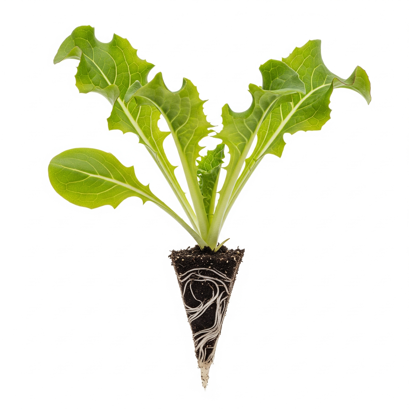 שתילים של חסה אנדיב רודוס Endive Rhodes - סטרטרים