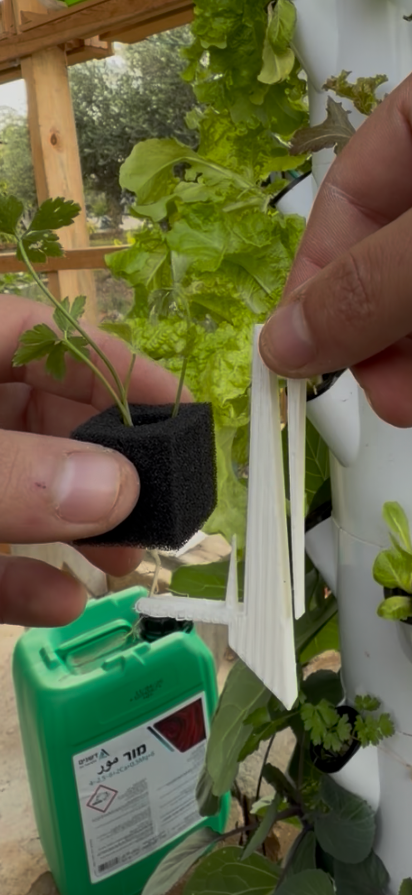 קליפס למגדל הידרופוני (Towerclip) – תמונה 2